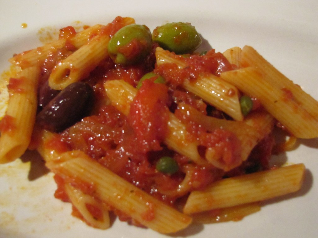 Buca di Beppo Pasta Puttanesca