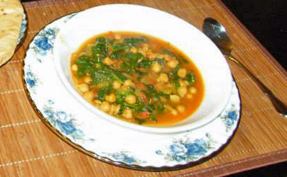 Super Speedy Chana Palak (Indian Chickpeas with&nbsp;Spinach)