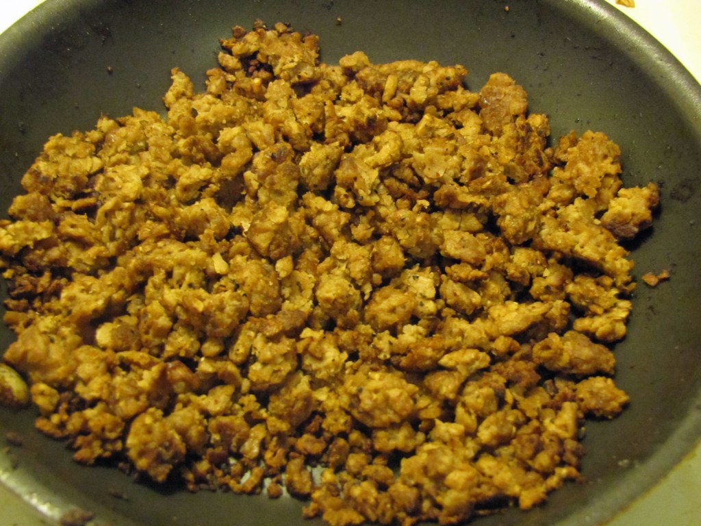 Be sure to brown the sausage well!