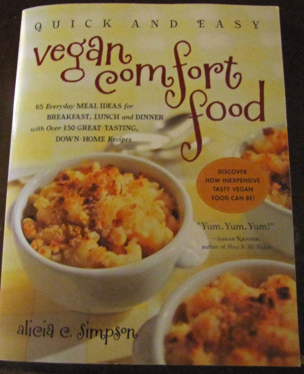 Well-Read Wednesday:  Quick and Easy Vegan Comfort&nbsp;Food