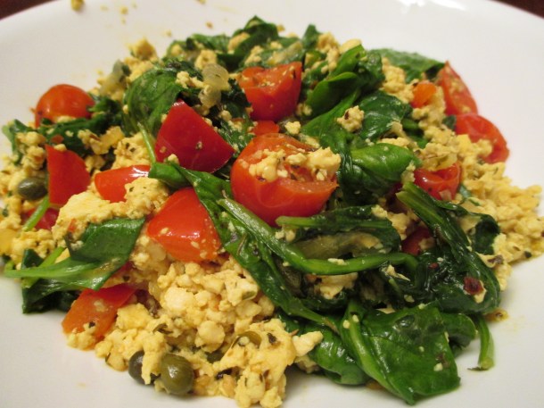 Italian Scrambled Tofu
