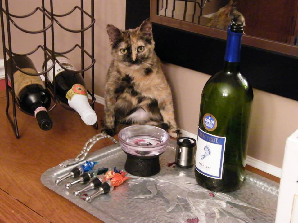 Baby Maggie Firsee developed QUITE the attitude after her "fix"!