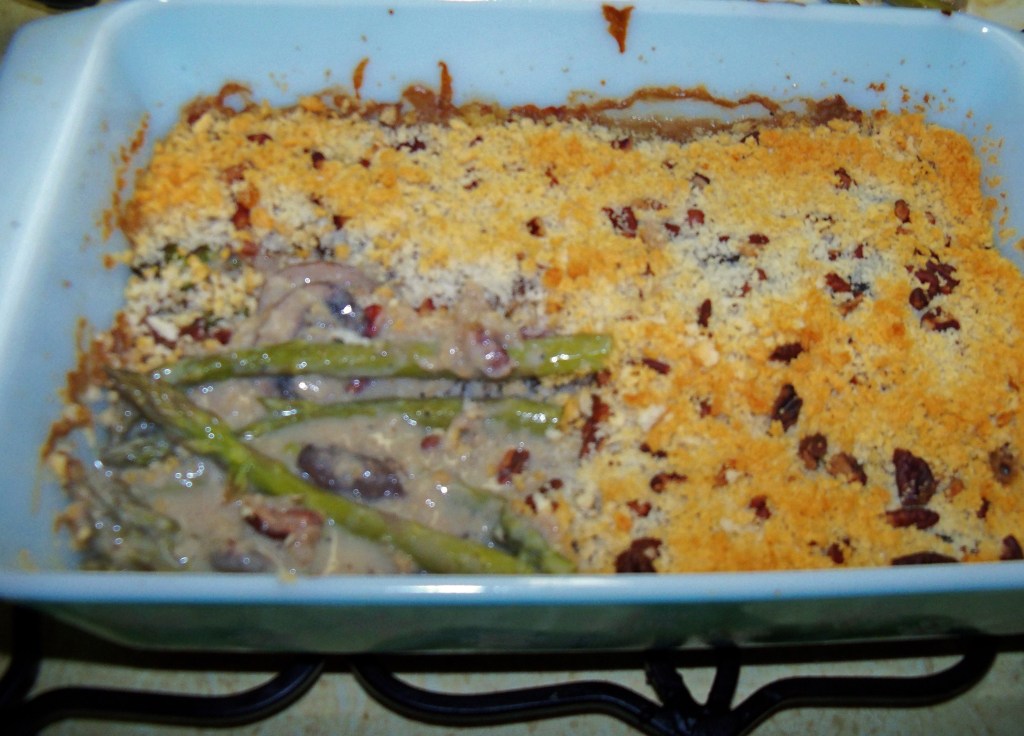 Asparagus casserole ... a family tradition.