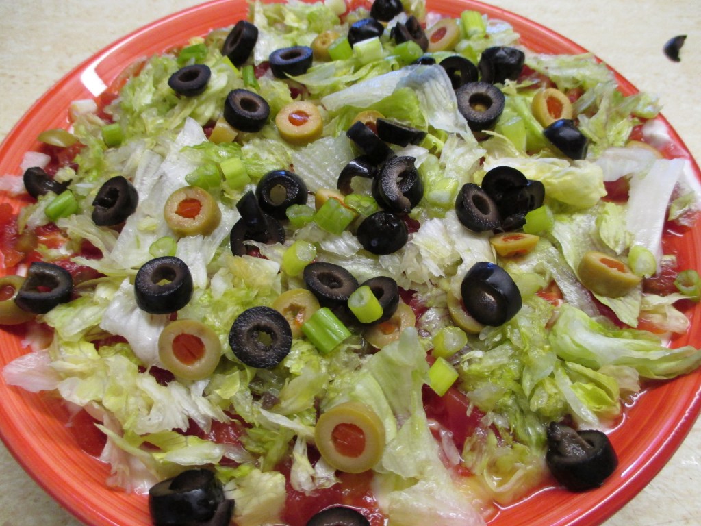 Seven Layer Bean Dip