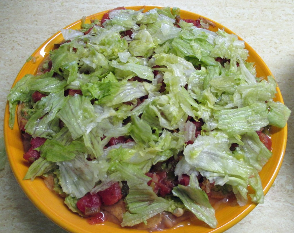 Vegan Layered Bean Dip Step 5
