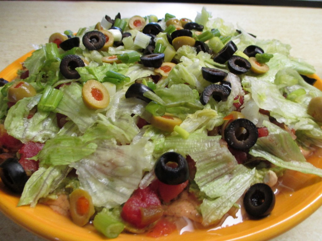 Vegan Layered Bean Dip