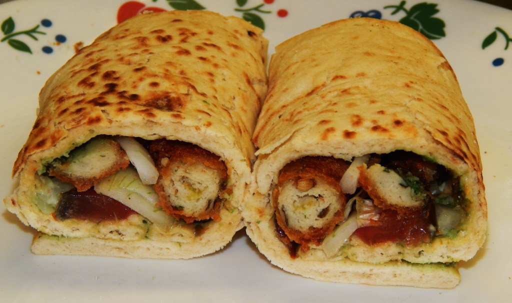 Sunday Breakfast:  Medu Vada&nbsp;Wraps