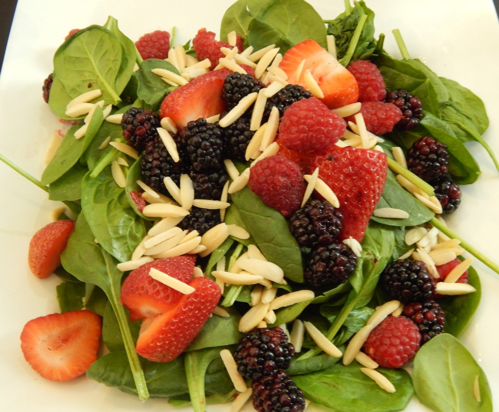 Treetops Cafe Mixed Berry and Nut Salad copy