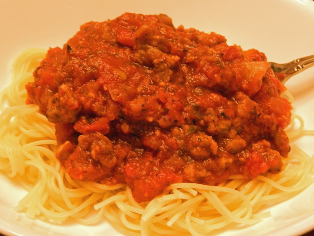 Mama Mia!  Upton's Naturals Italian Seitan Bolognese
