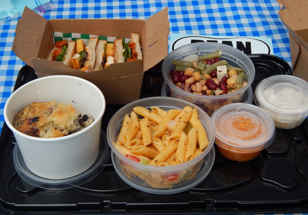 Offerings from Bean at Charlotte Vegfest