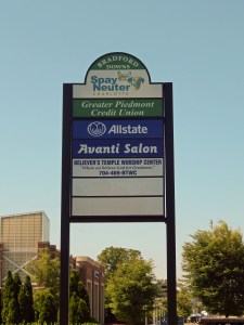 Charlotte Spay Neuter Pylon