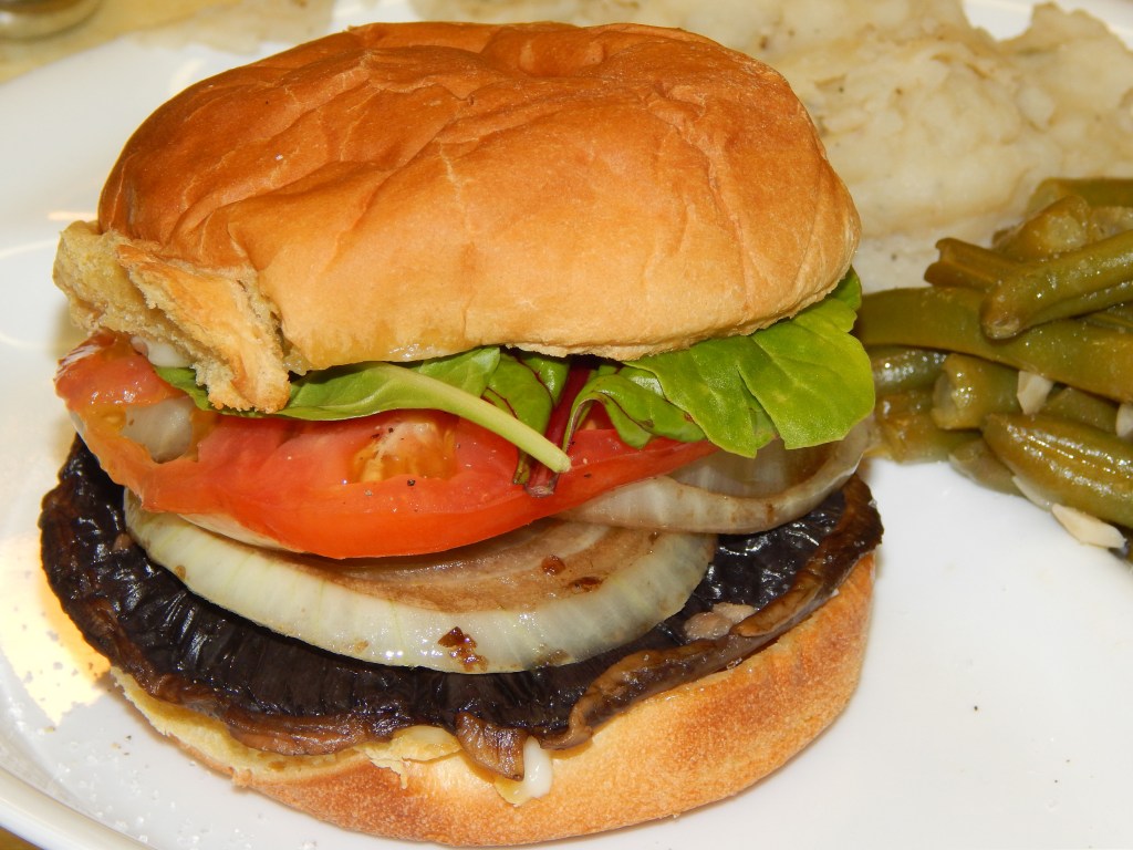 Portobello Mushroom Burger