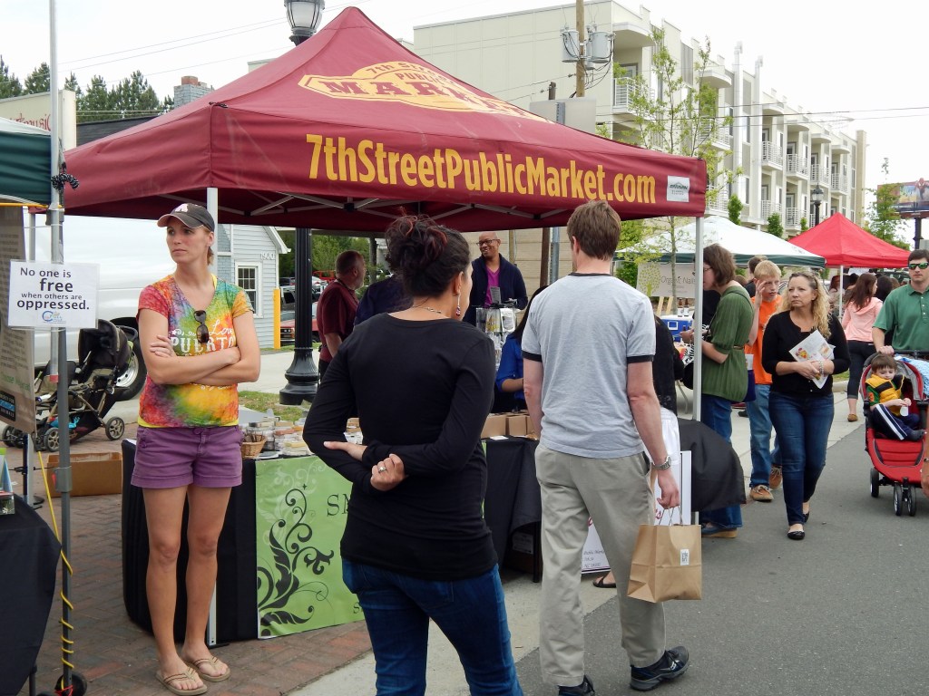 The Charlotte VegFest Scene