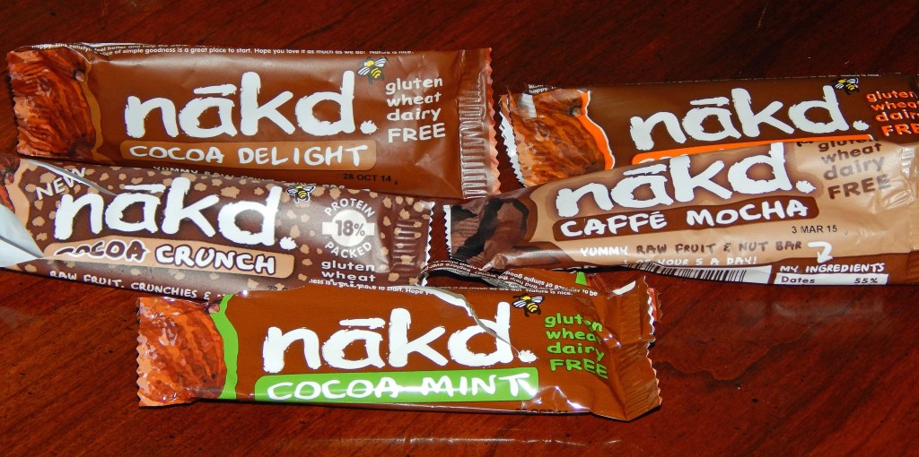 Nakd Chocolate Bars