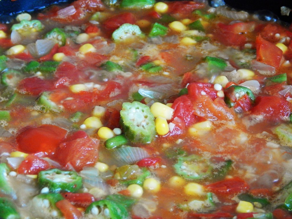 Easiest Ever Okra Etouffee! (Vegan, Gluten&nbsp;Free)