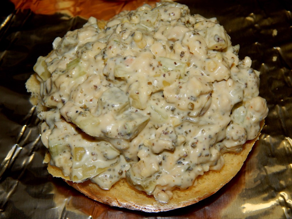 Tempeh Tuna Salad On Bun