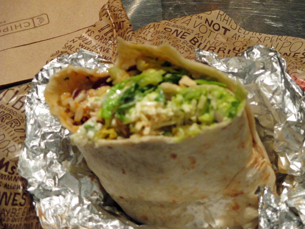 Real Life Sofrita Burrito