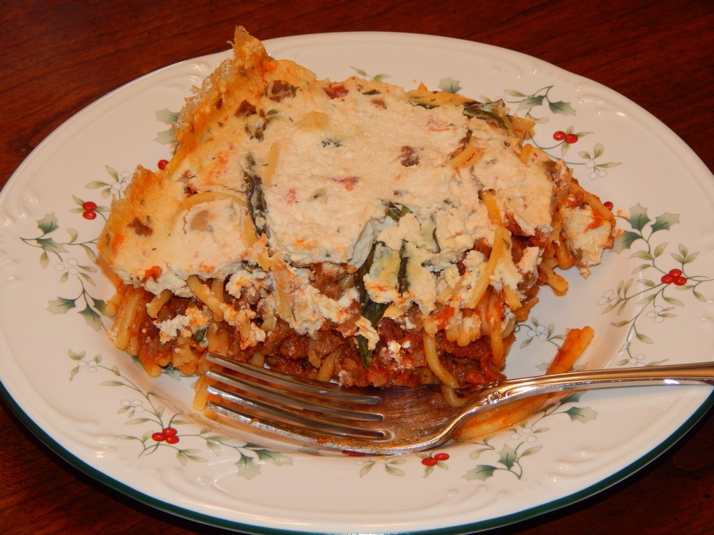 Meatless Monday: Baked Spaghetti&nbsp;(Vegan)