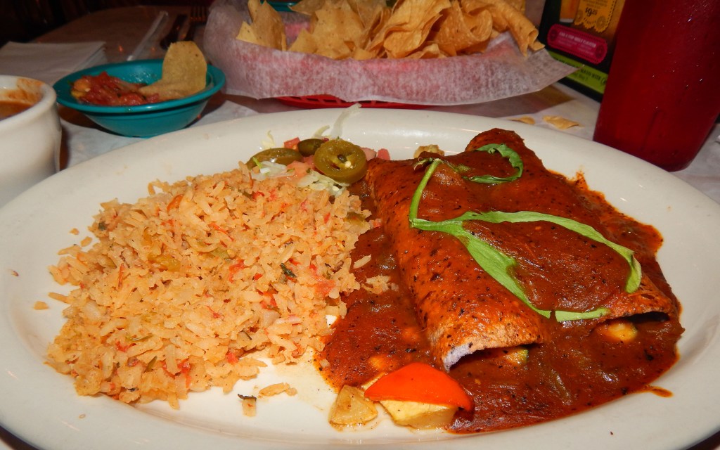 Chuys Veggie Enchiladas