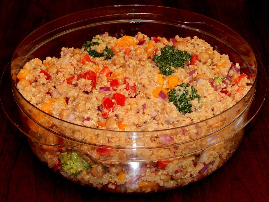 Lemon Tahini Quinoa Salad