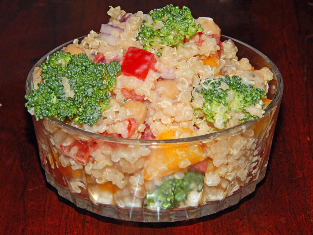 Lemon Tahini Quinoa&nbsp;Salad