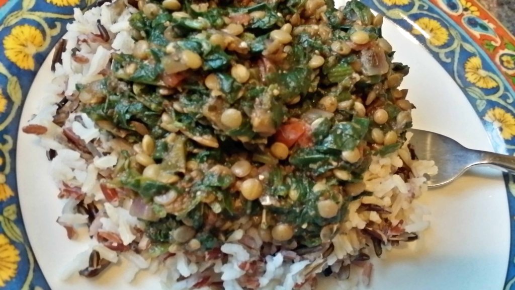 Leafy Lentils close up005