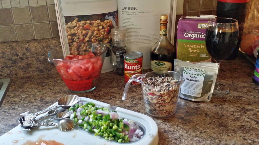 Leafy Lentils Ingredients