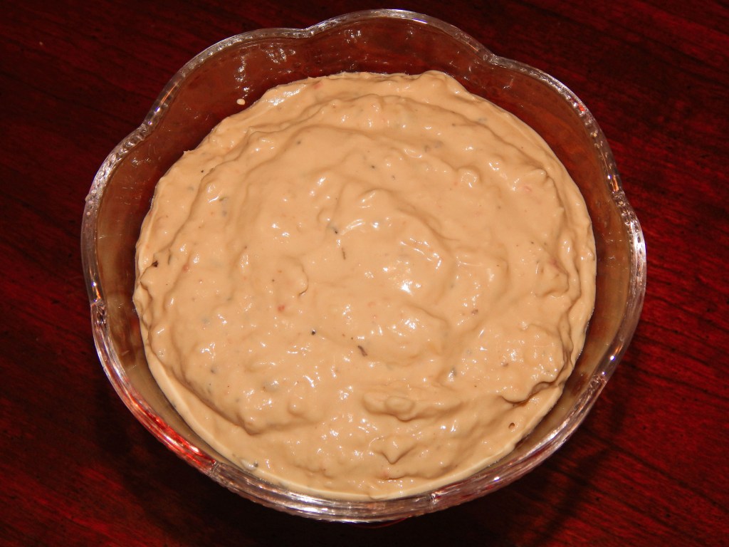 Smoked White Bean Hummus Close Up