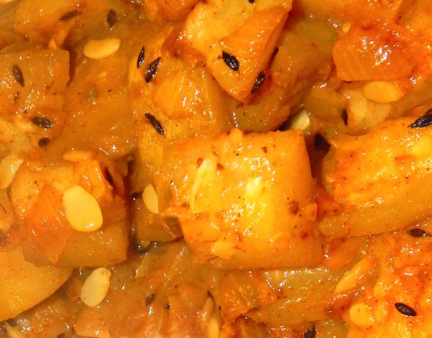 Bottle Gourd Close Up