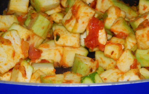 Zucchini Cooking