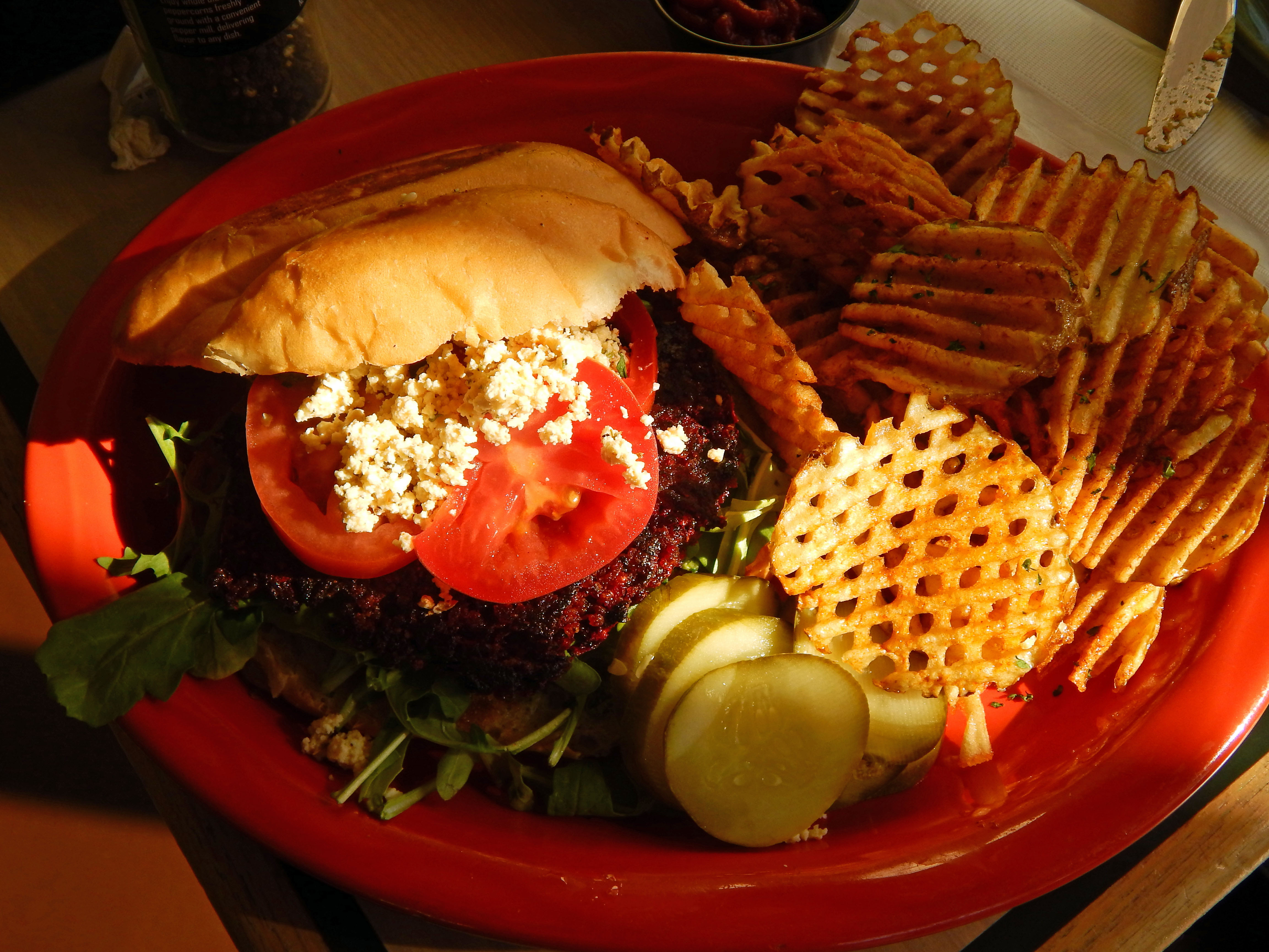 Senor Veggie Beet Burger