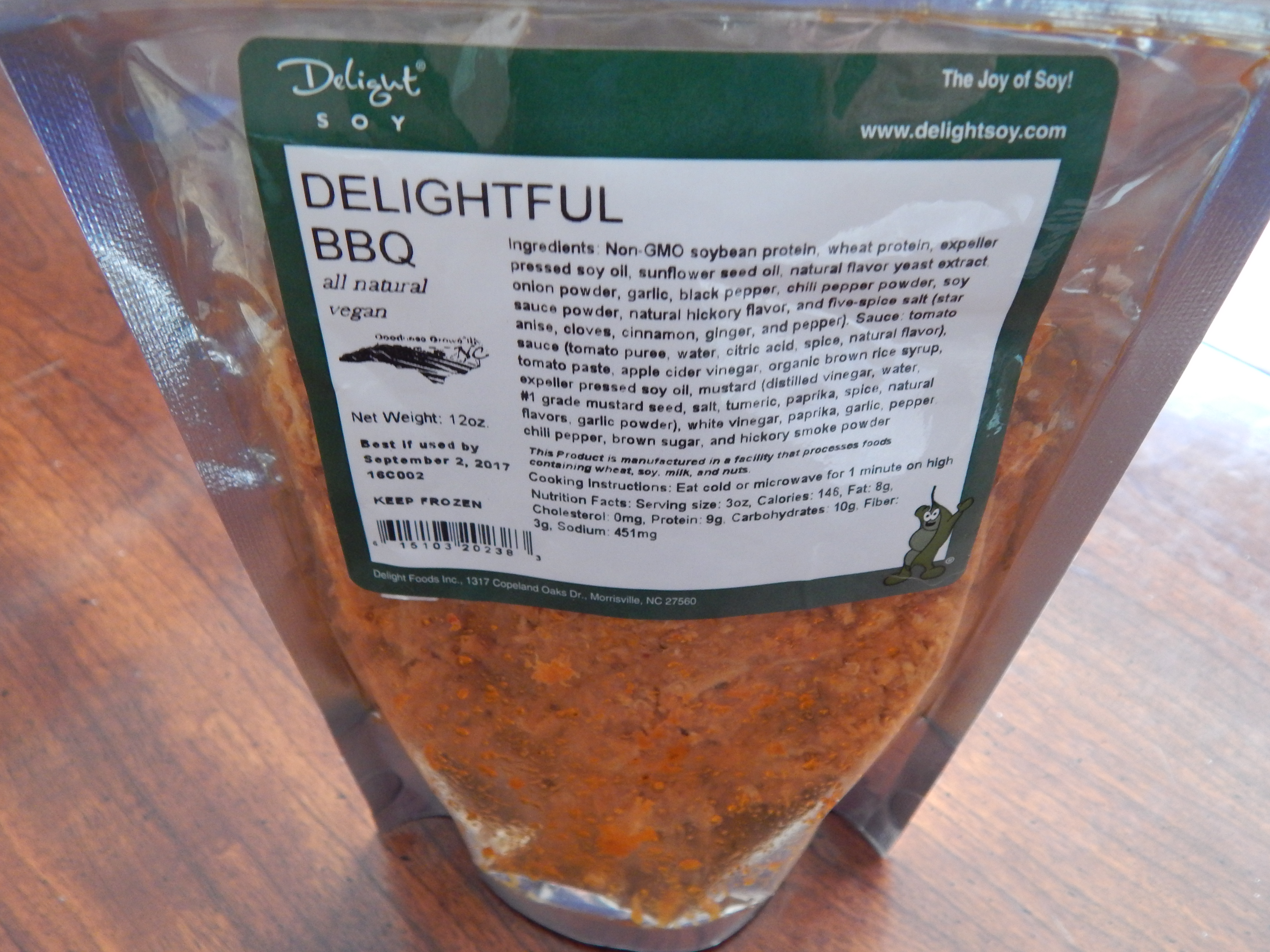 Delight Soy Vegan BBQ