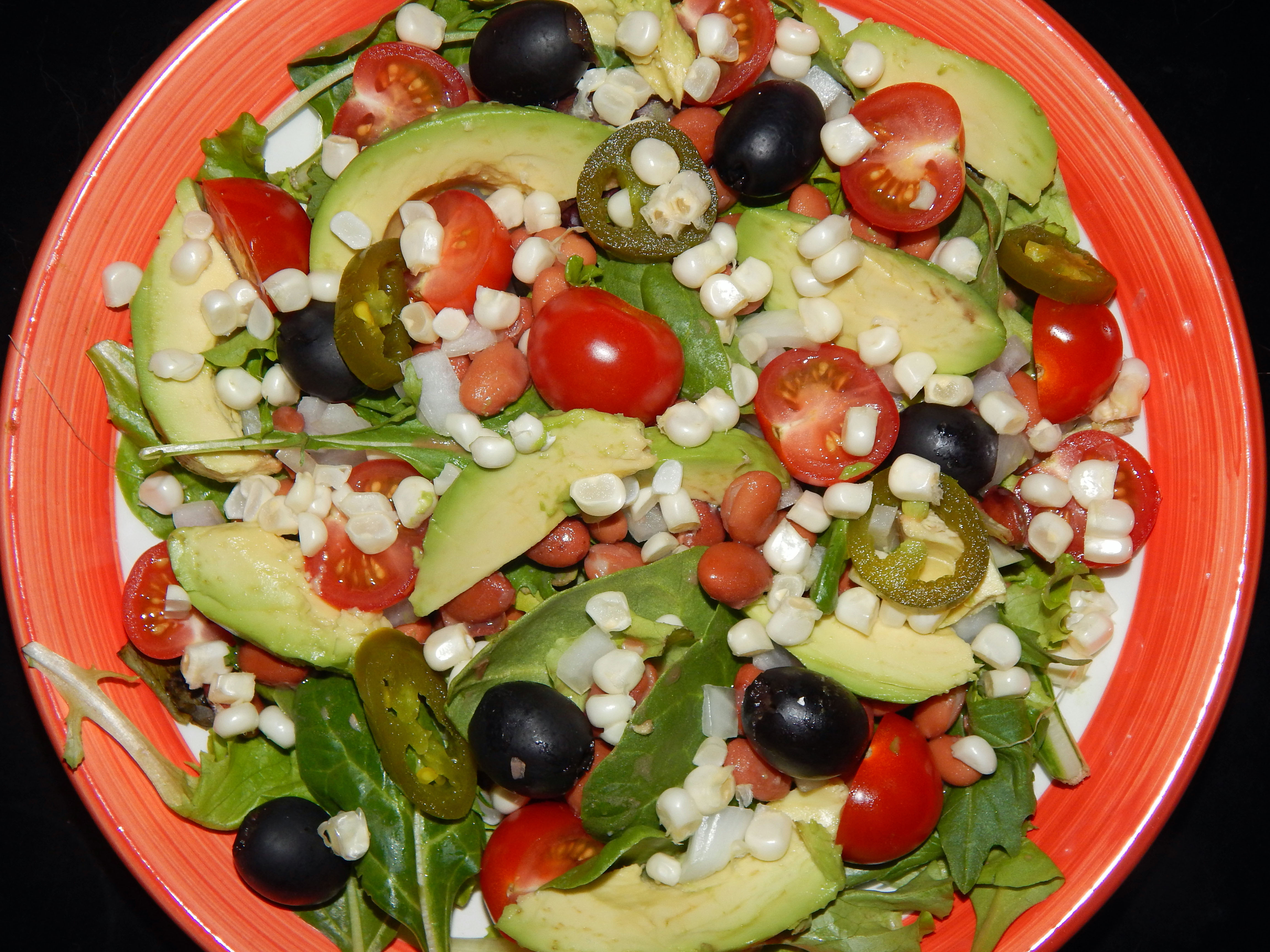 Cinco de Mayo Salad Closer Up