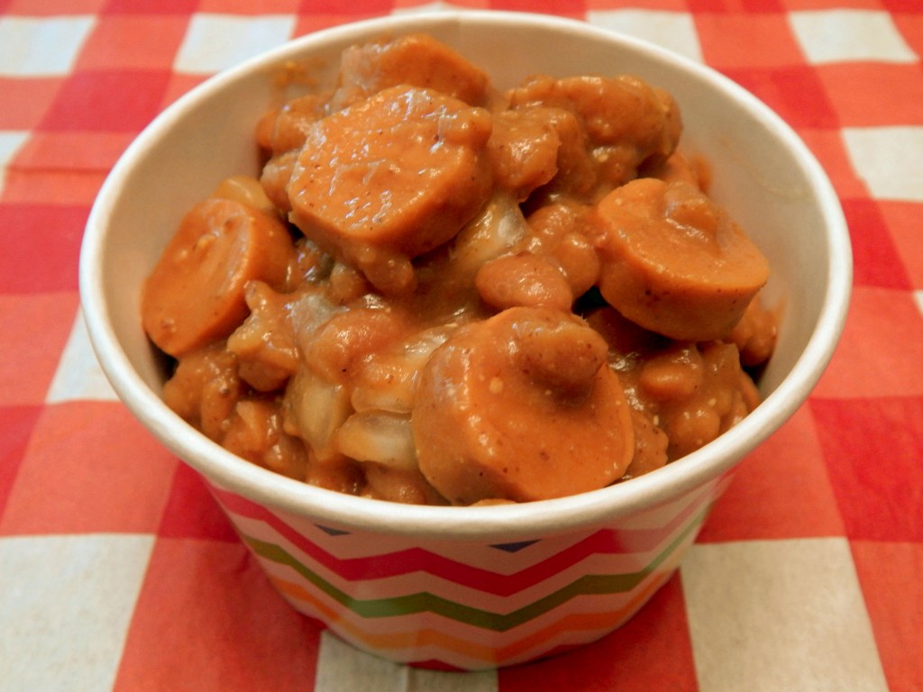 Fast and Frugal Franks & Beans&nbsp;(Vegan)
