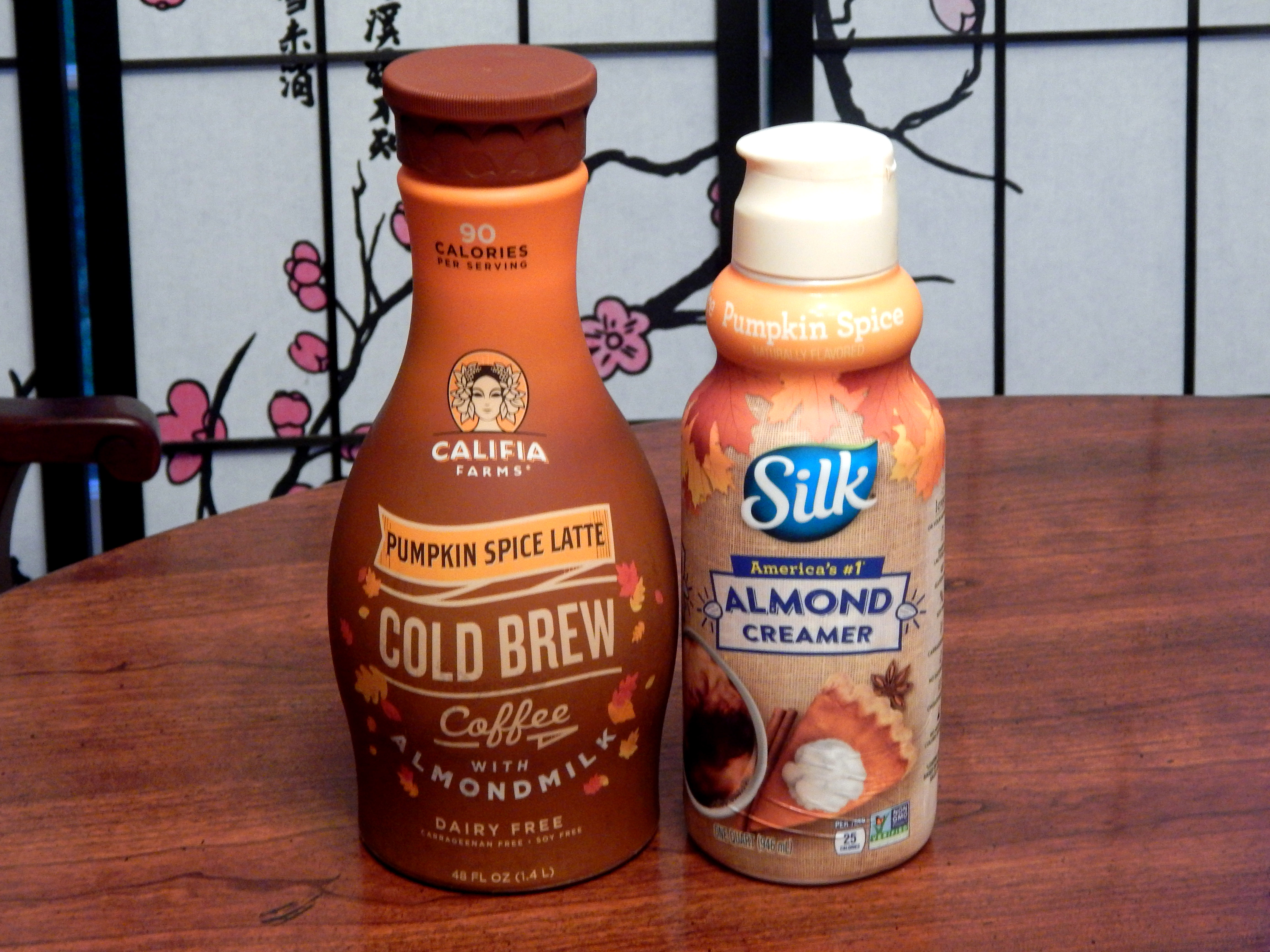 Califia Pumpkin Spice Cold Brew Silk Pumpkin Spice Almond Creamer