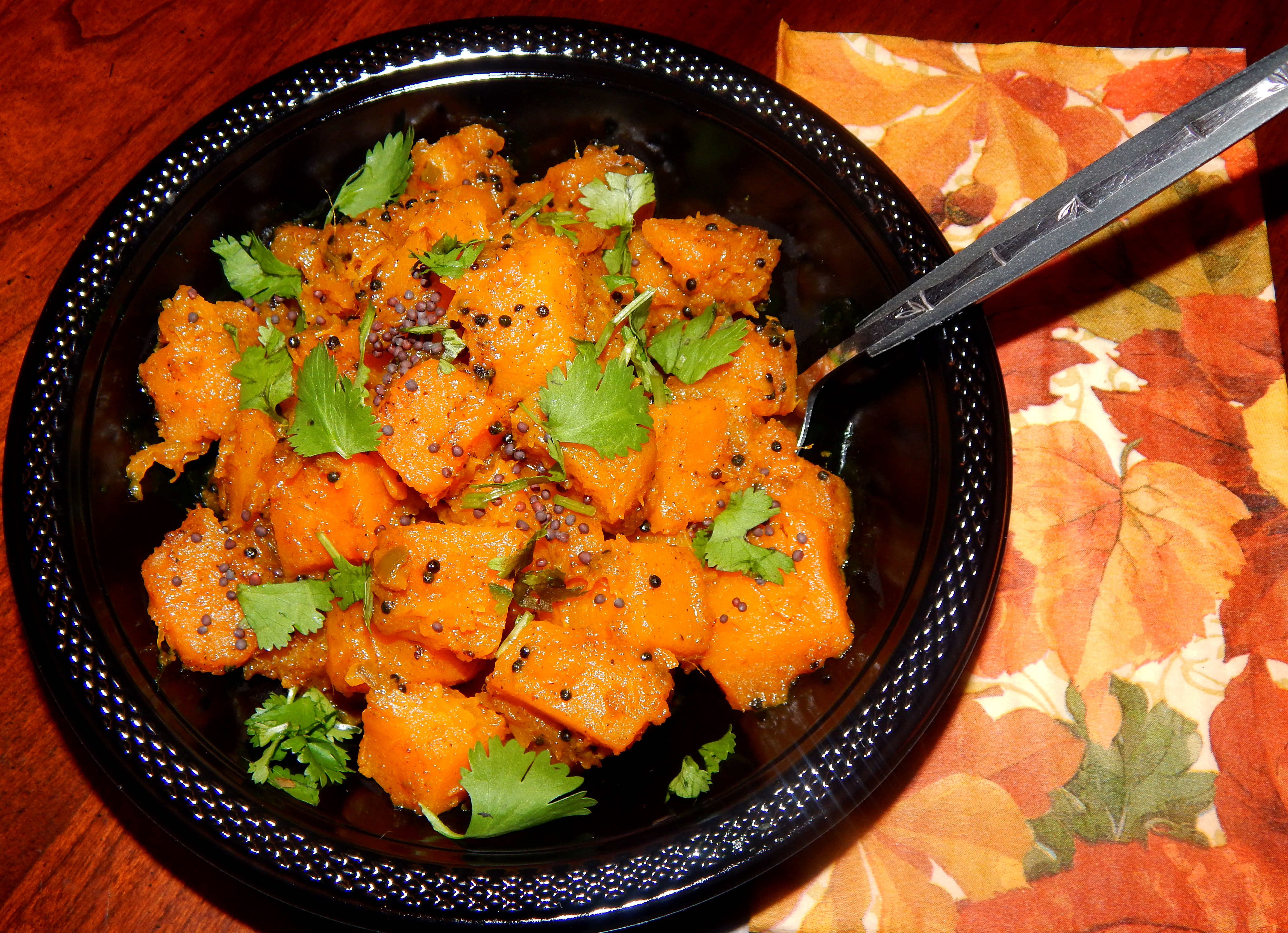 Sweet and Spicy Curried Butternut Squash 4