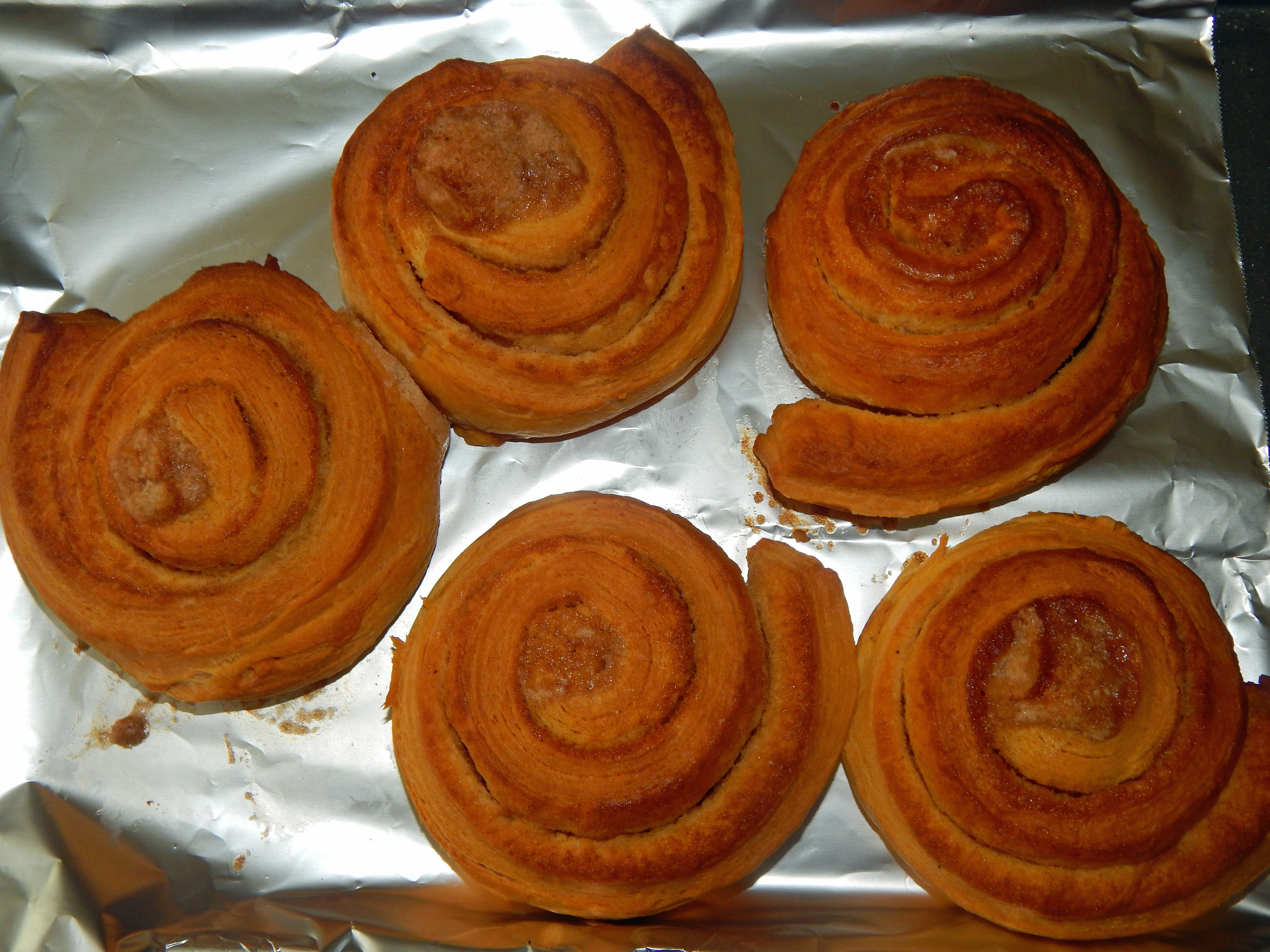 Trader Joes Pumpkin Rolls Baked