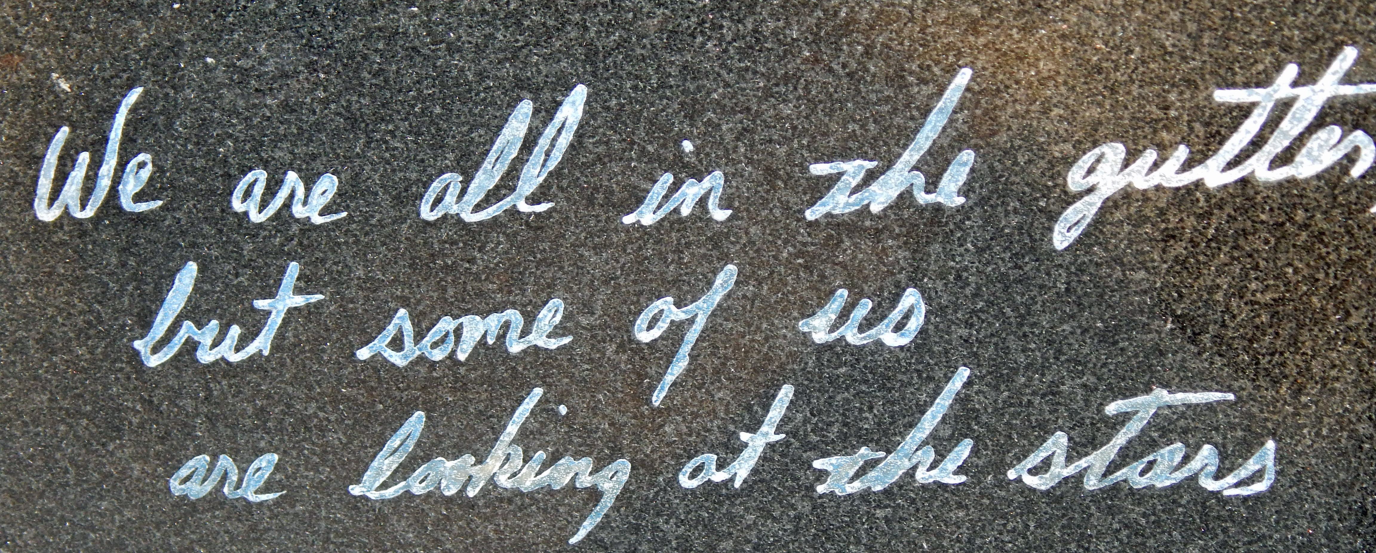 We Are All In The Gutter