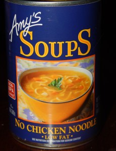 Amy's No Chicken Noodle Can