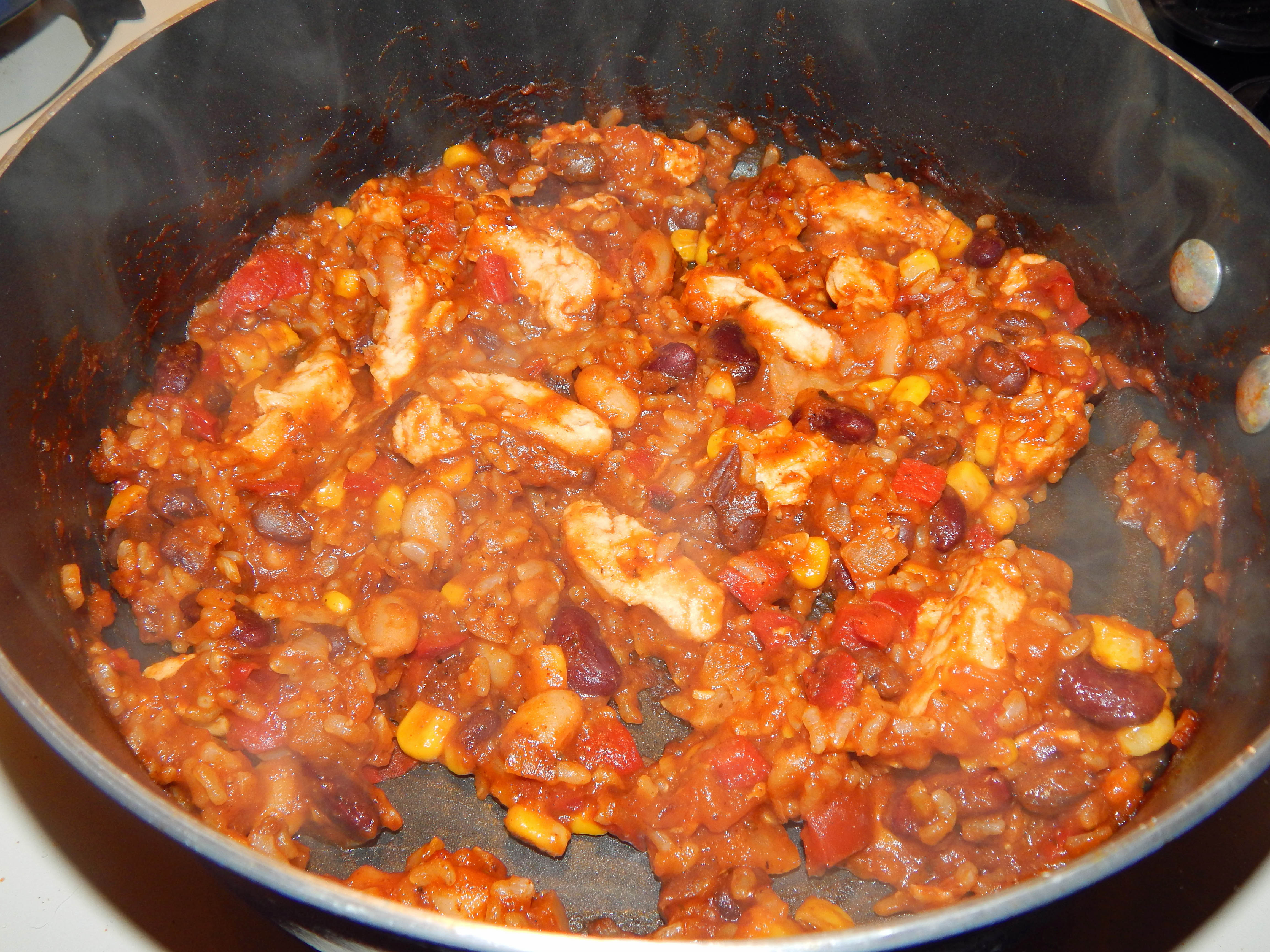 Gardein Chick'n Fiesta Cooked