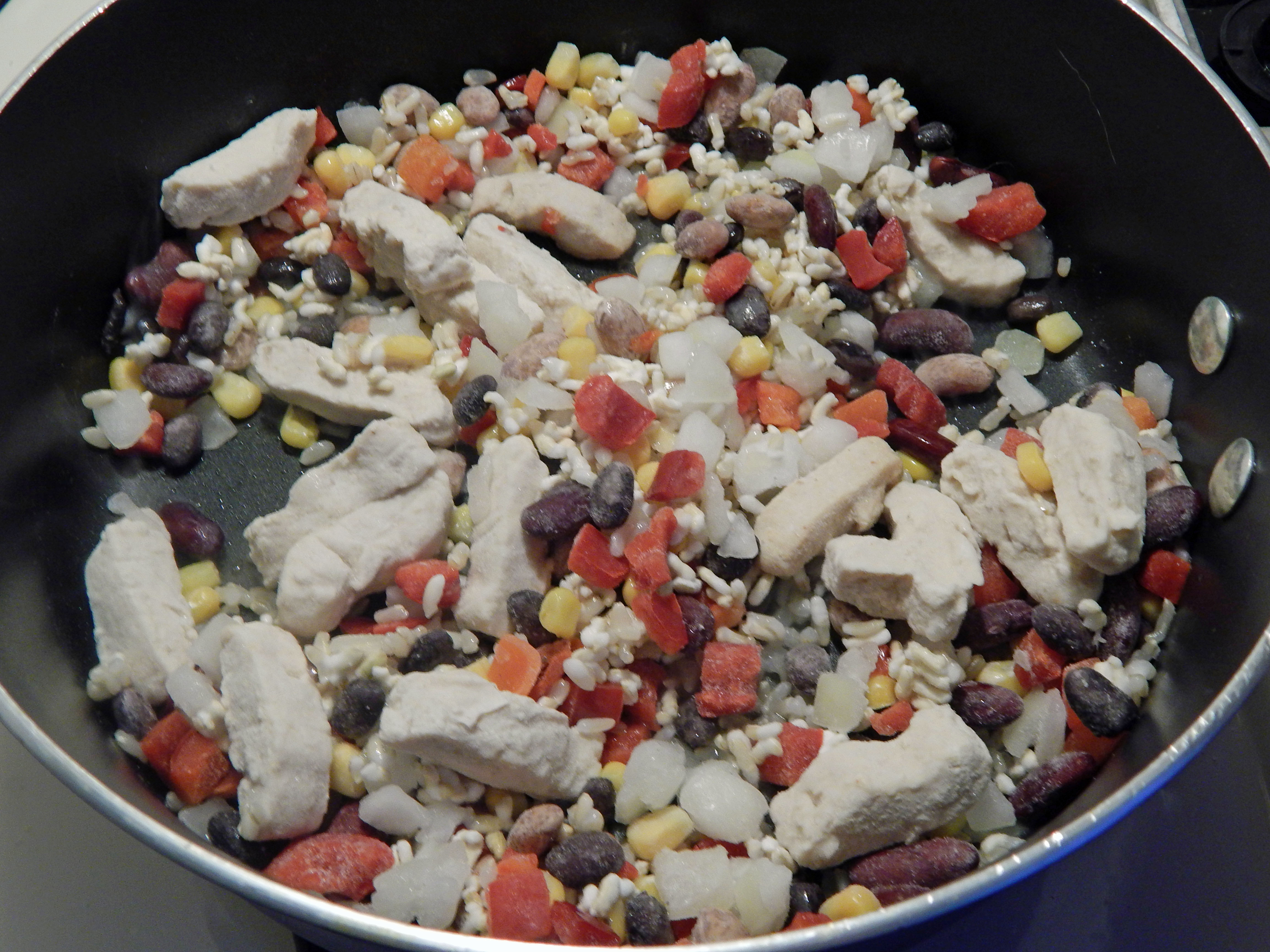 Gardein Chick'n Fiesta Frozen In Pan