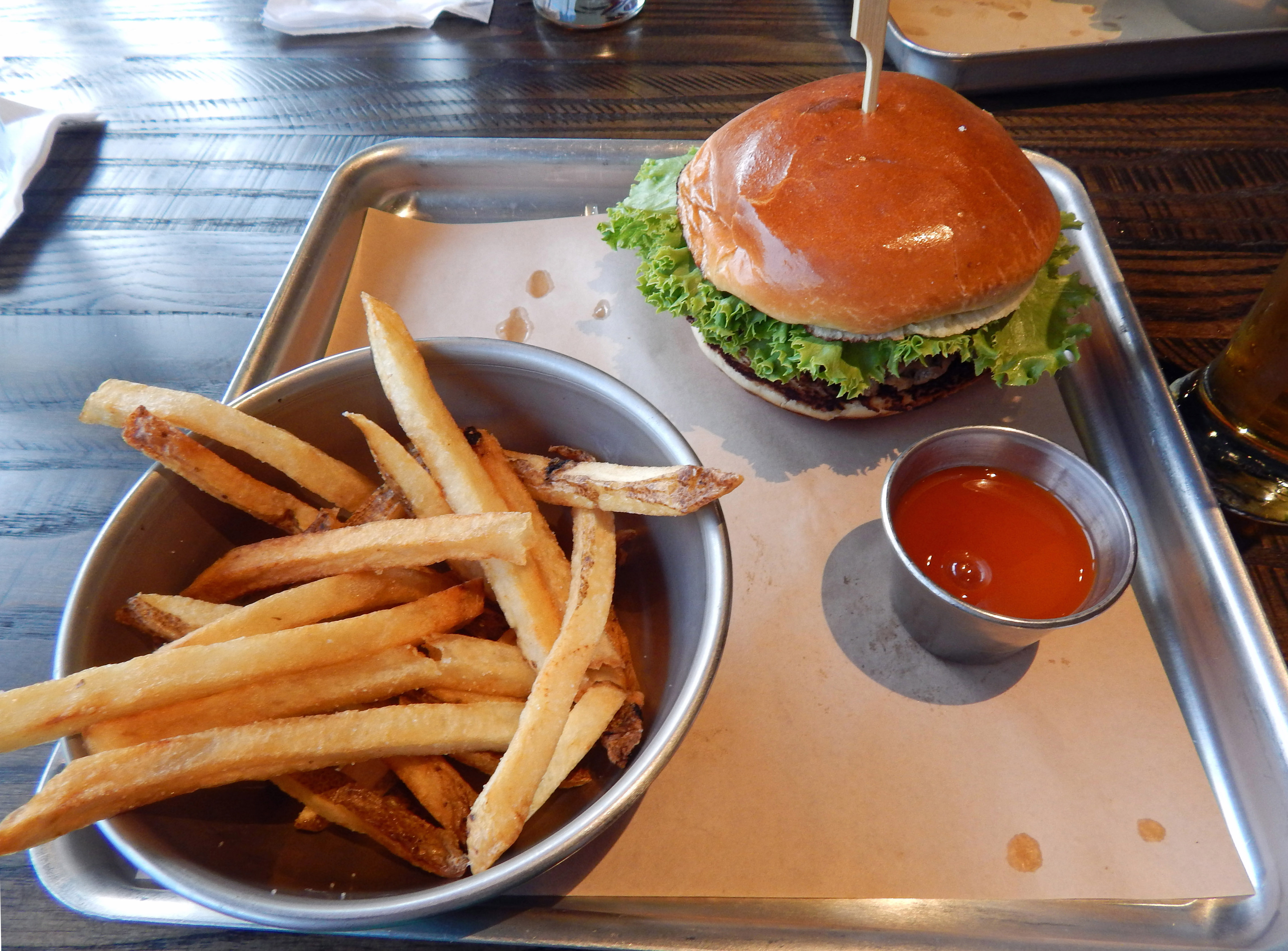 Impossible Burger and Fries 1