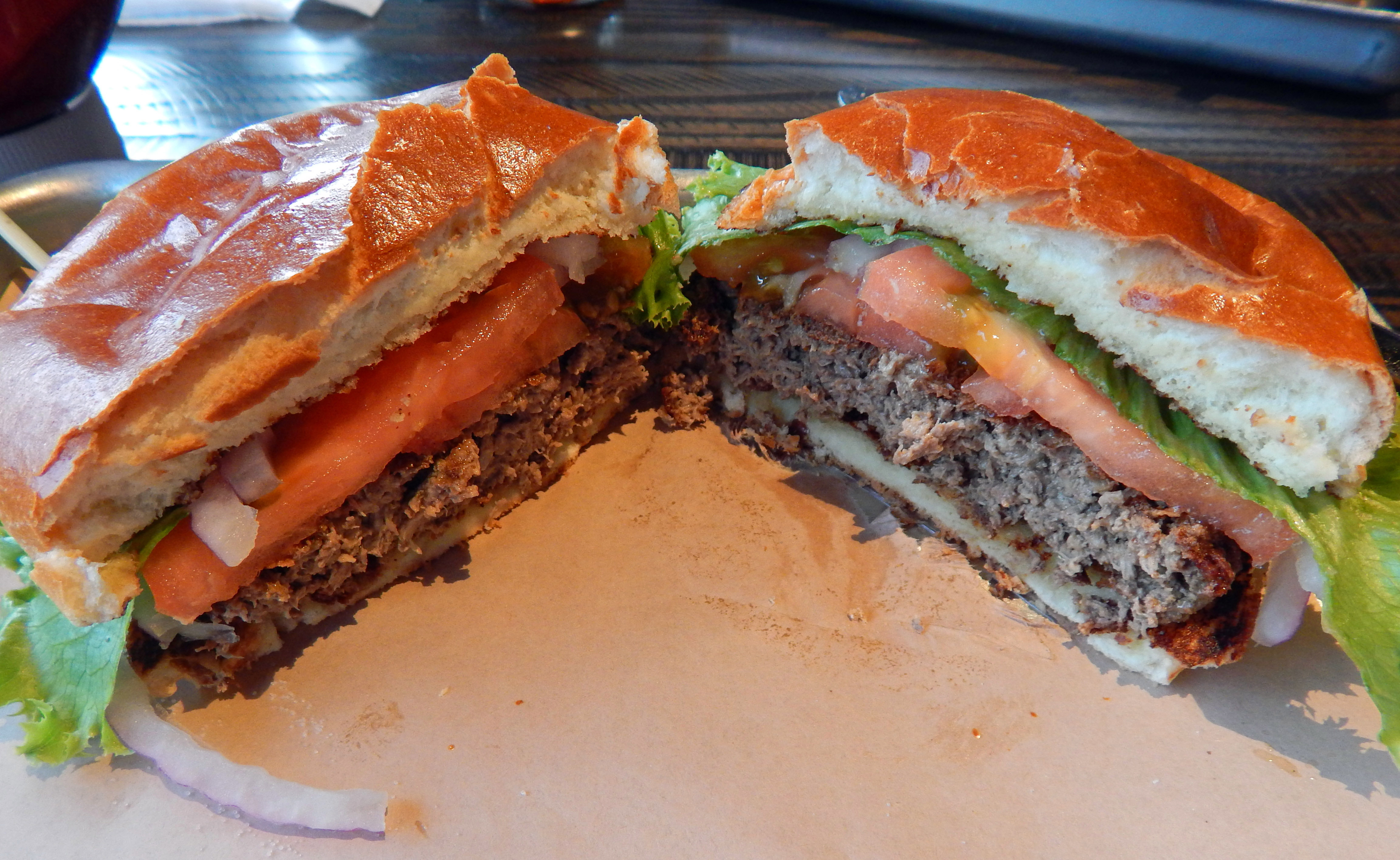 Impossible Burger Halves