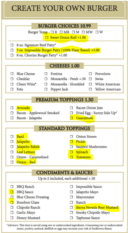 Build Your Own Burger