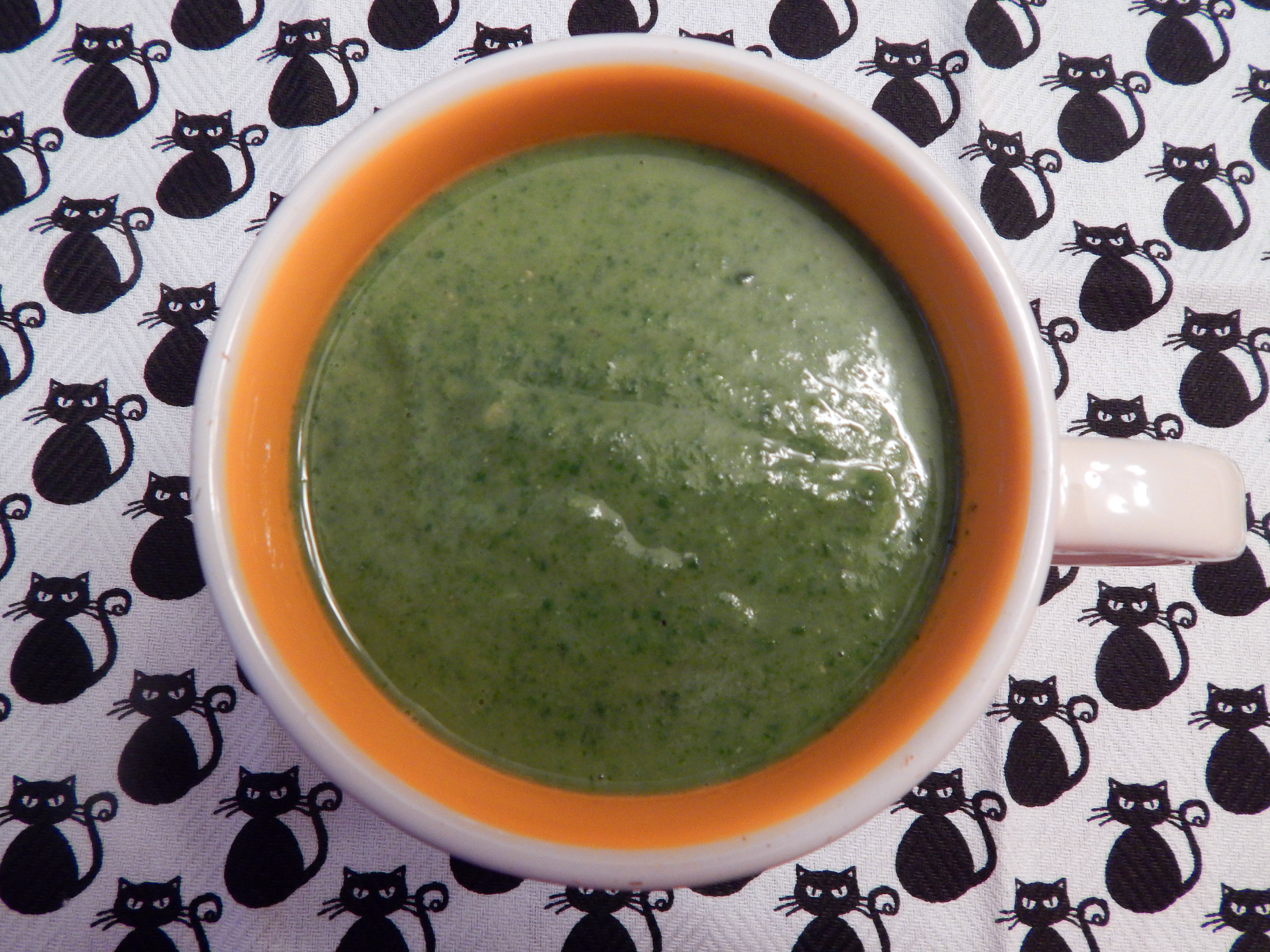 Palak Shorba in Cup 2