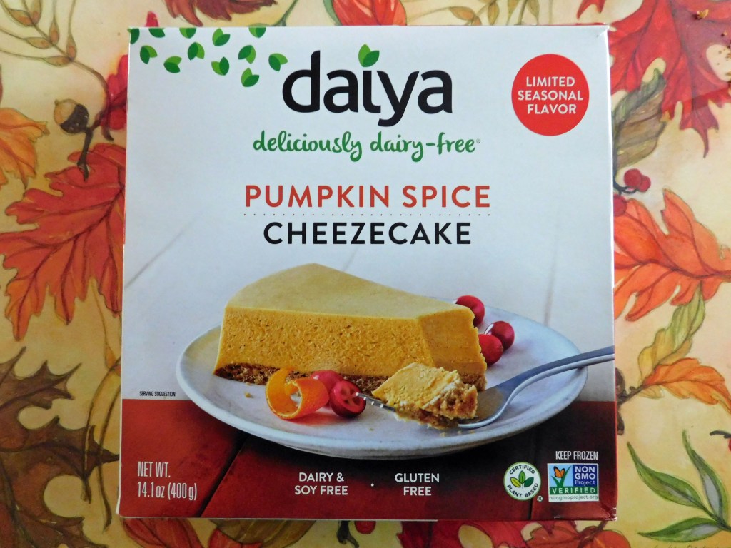 Daiya Pumpkin Spice Cheezecake&nbsp;Review